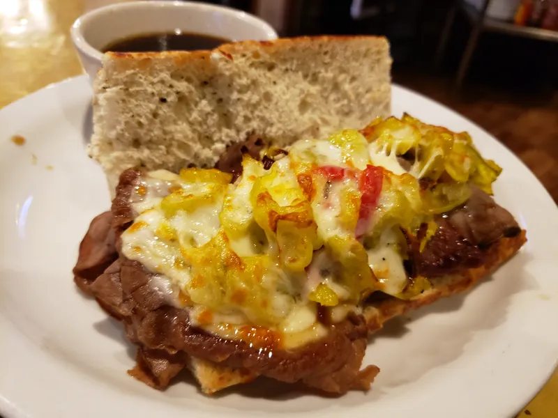 Cheesy Beef Sandwich