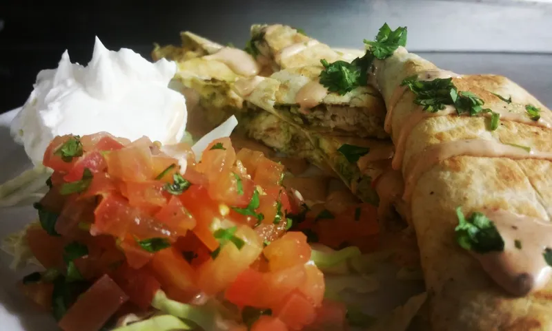 Southwest Pesto Quesadilla