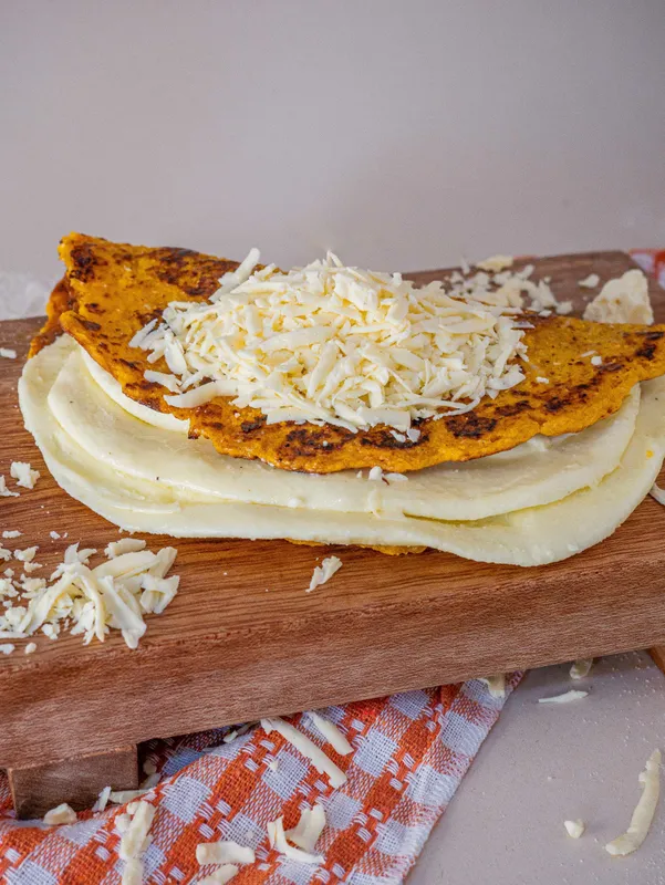 Cachapa With Queso Mano Dish