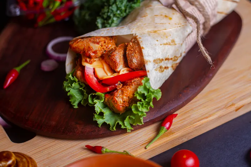 Chicken Tikka Wrap