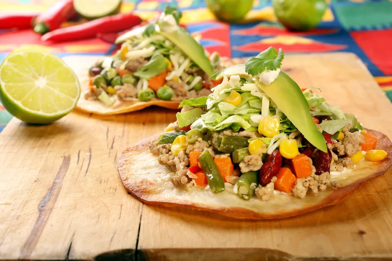 Beef Tostadas