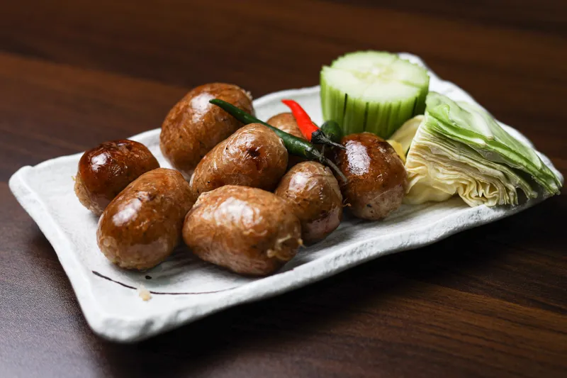 Rice Ball Sausages