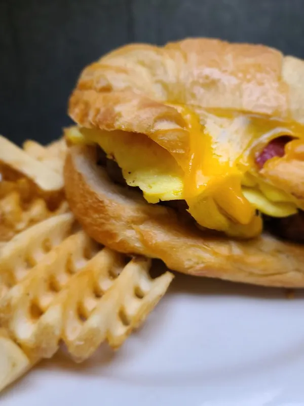 Breakfast Croissant Sandwich