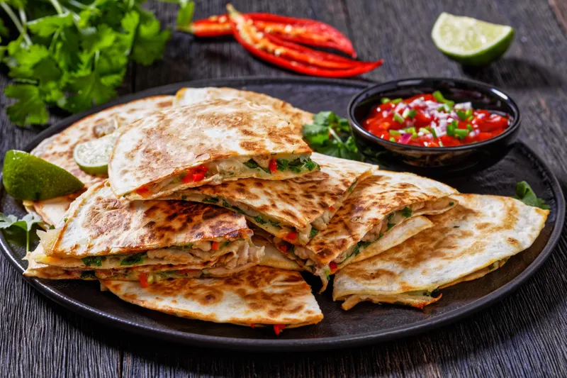 Spicy Chicken Quesadilla