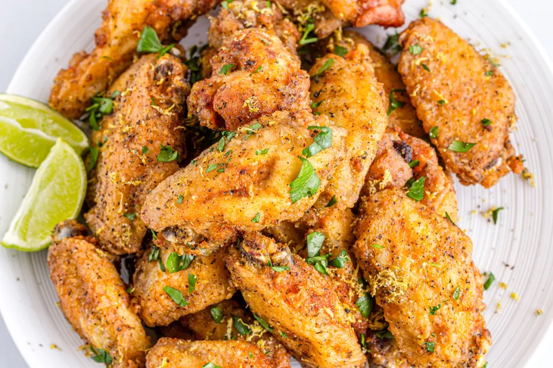 Lemon Pepper Wingz (12 Pieces)