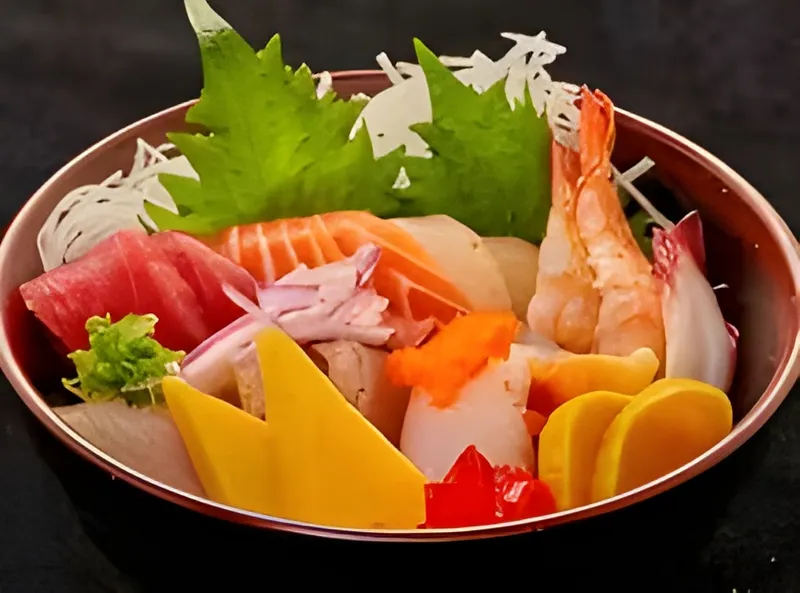 No. 5 Chirashi On Sushi Rice