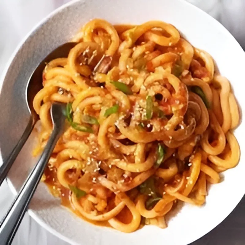 Spicy Udon Pasta