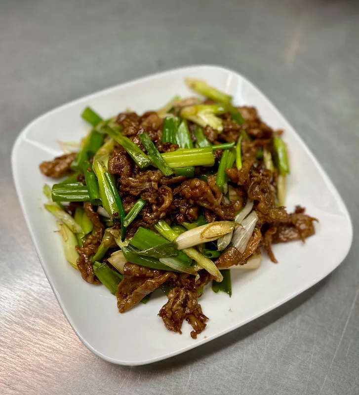 Mongolian Beef 葱爆牛肉