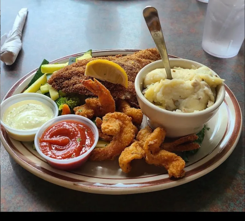 Combination Seafood Dinner (Choice Of 2)