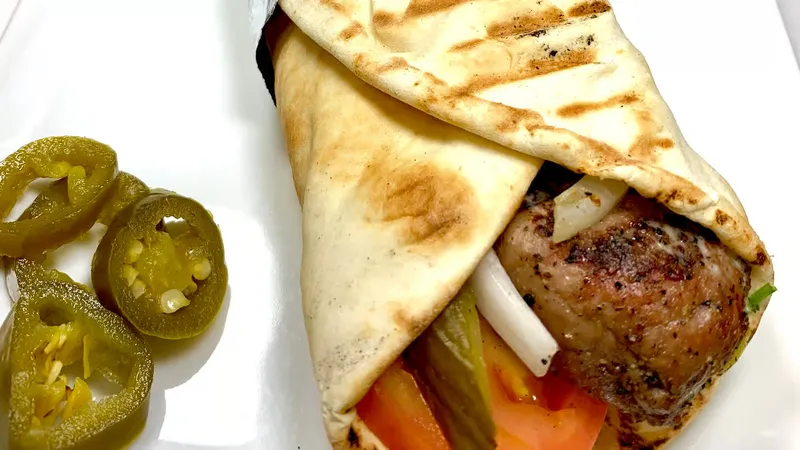 Lamb Kabob Wrap