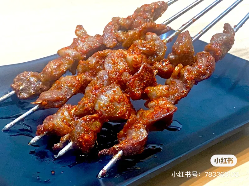 068 Grilled Spicy Chicken Gizzards