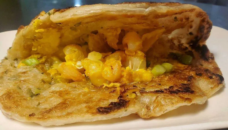 014 Crispy Scallions Pancake