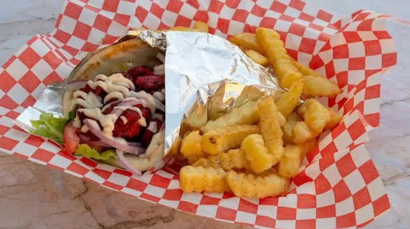 3. Fried Chicken Wrap