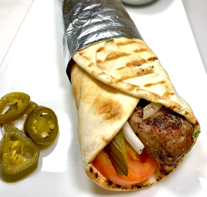 Lamb Kabob Wrap