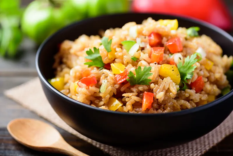 F1. Vegetable Fried Rice