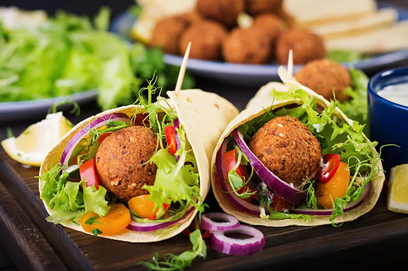 Falafel Wraps