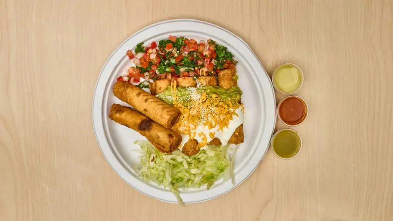 Shredded Chicken Flauta