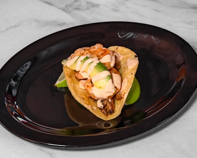 SURF N TURF TACO PLATE