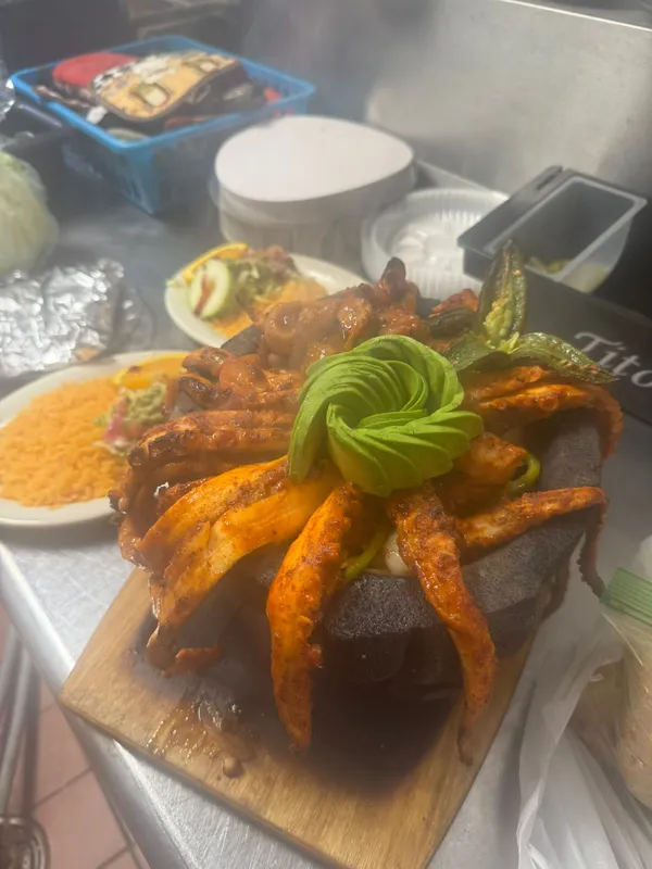 Hot Octopus & Shrimp