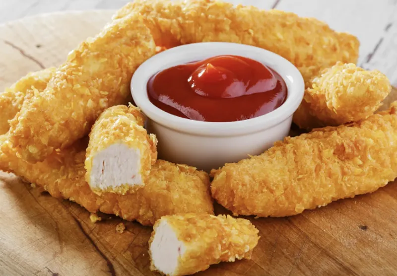 Chicken Strips With Fries