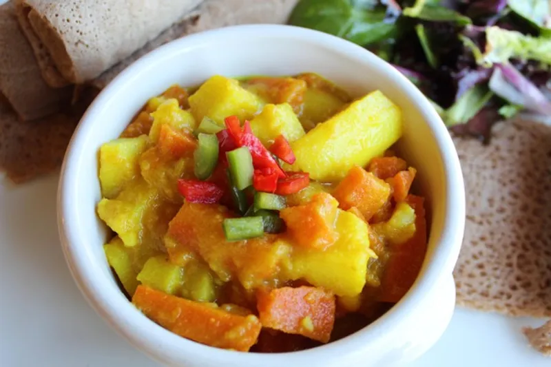 Potato And Carrot Alicha