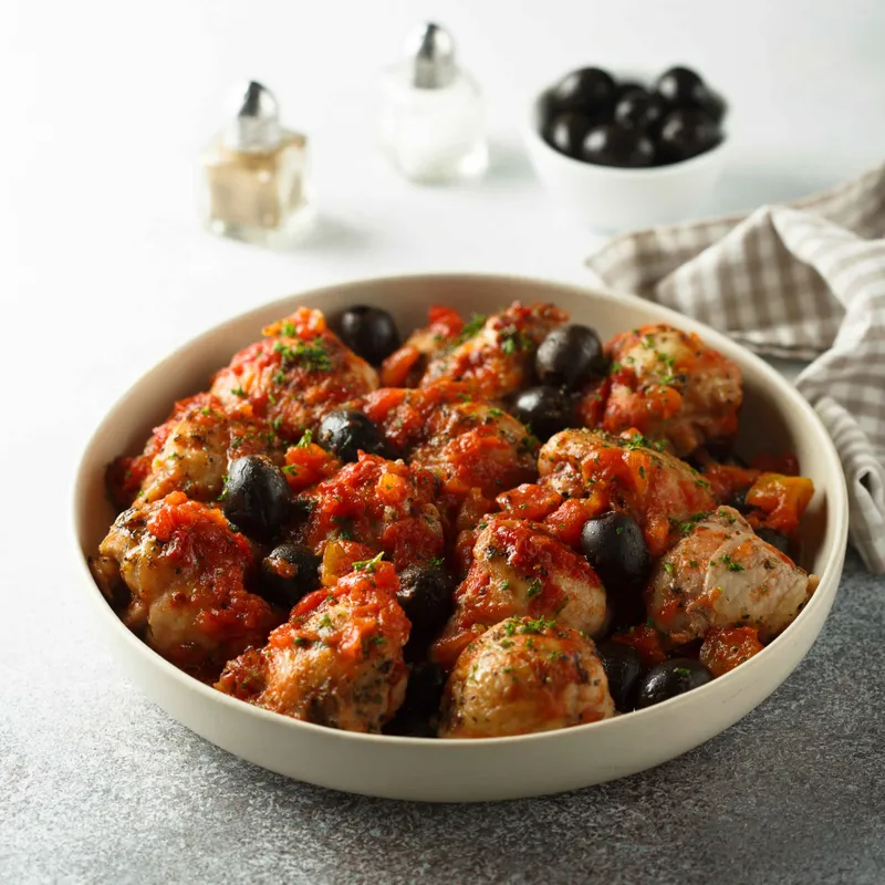 Chicken Ala Cacciatore