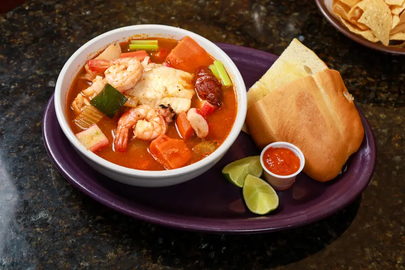 Caldo De Camaron O Mariscos