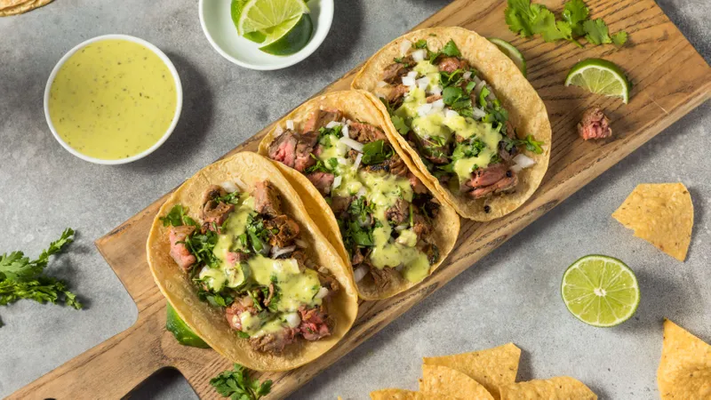 Grilled Steak Taco
