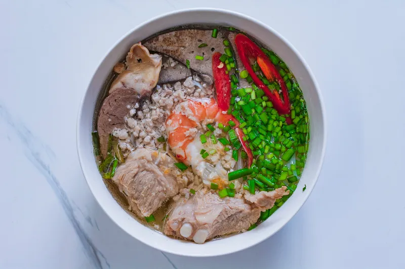 Shrimp Hu Tieu Noodle Soup