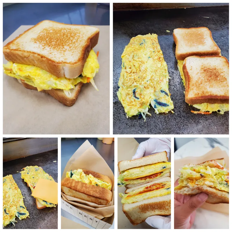 Veggie Drop (Korean Street Toast)