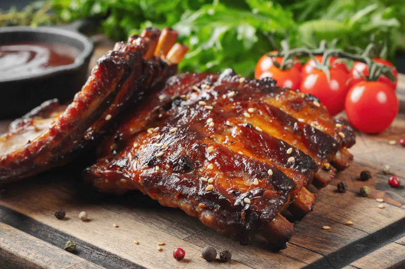 Tender Smoked BBQ Pork Ribs
