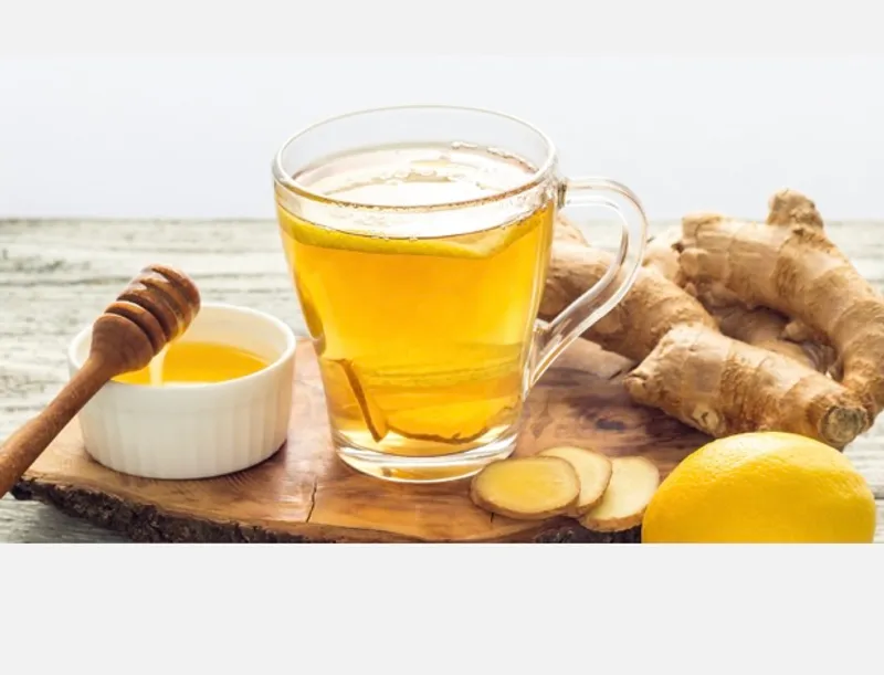 Ginger Honey Tea(24oz) Iced