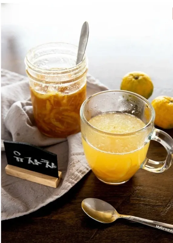 Yuza Honey Tea(24oz) Iced