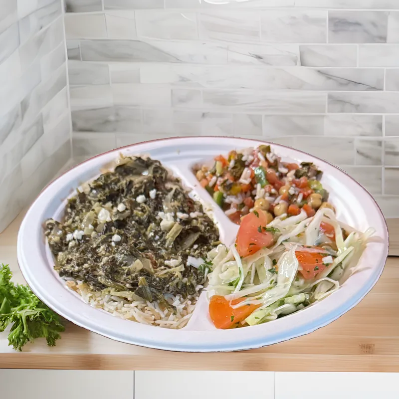 Spinach & Feta Plate