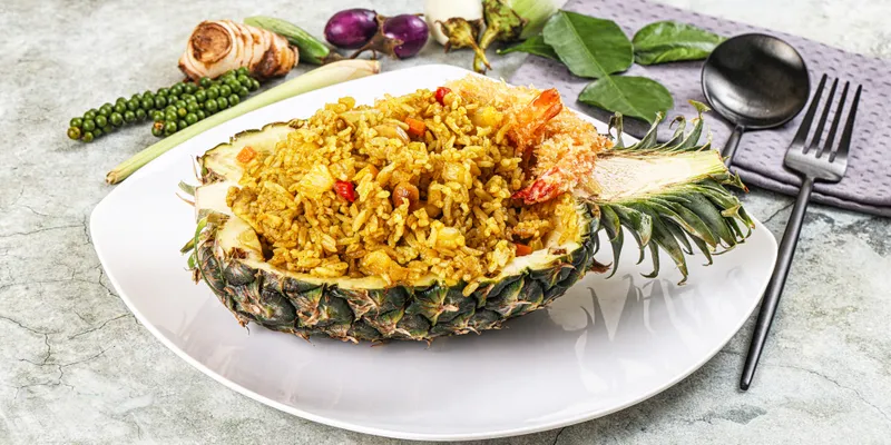 Pineapple Shrimp Fried Rice