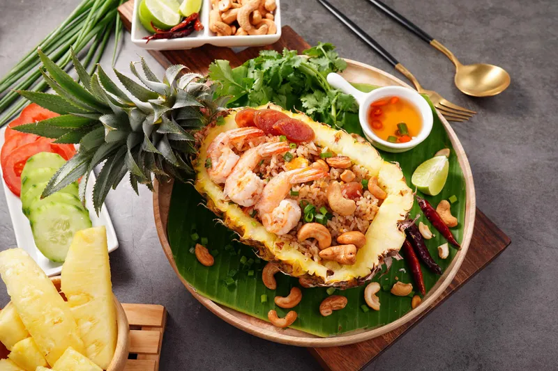 Pineapple Shrimp Fried Rice