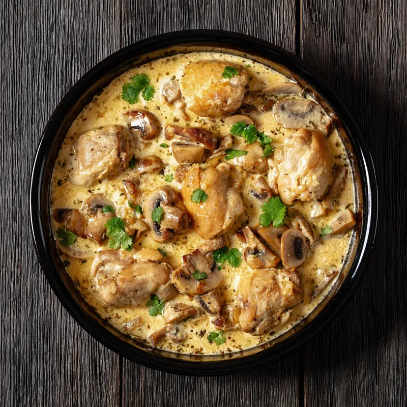 Creamy Mushroom Chicken