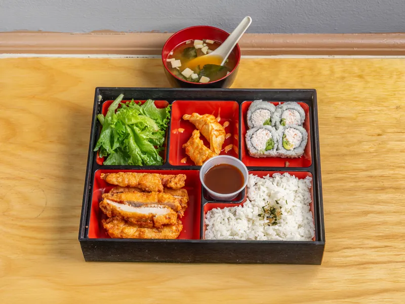 Donkatsu bento box