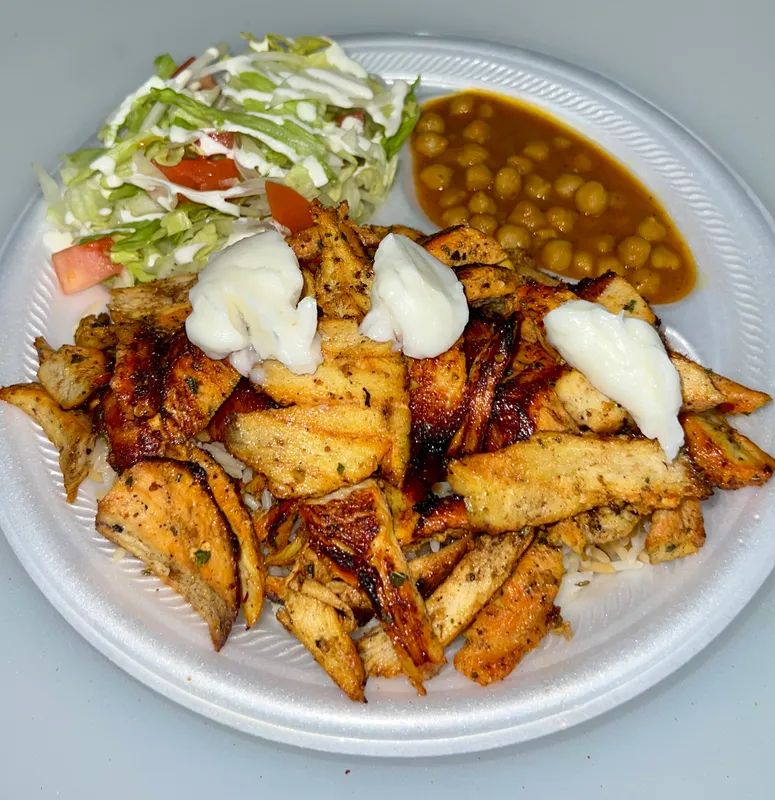 K12. Chicken Shawarma Plate