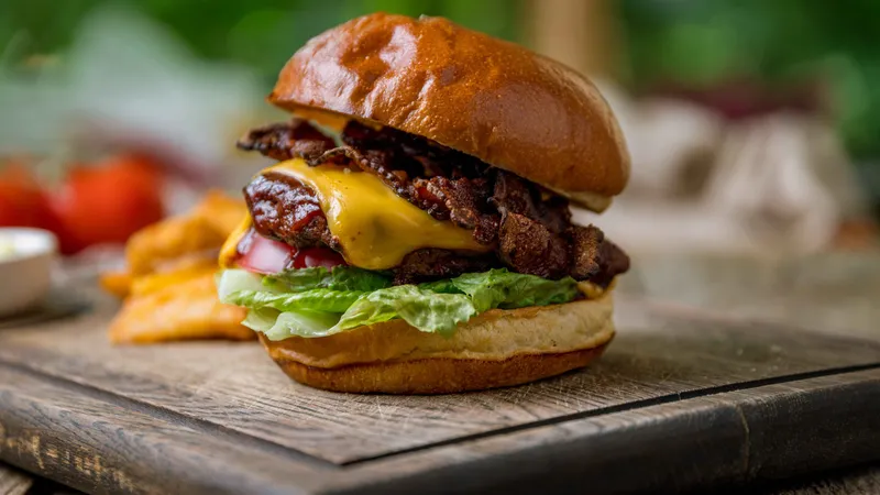 Double Cheeseburger ONLY