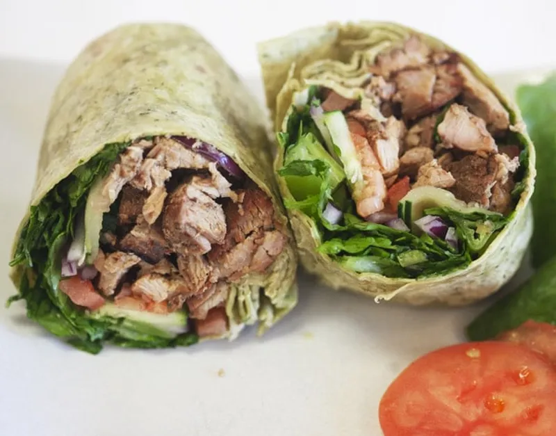 Grilled Turkey Wrap