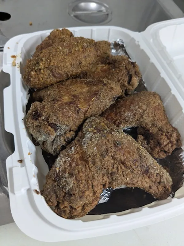 Fried Jerk Chicken 5 Pieces