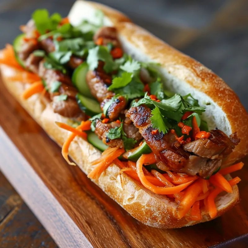 Banh Mi Vietnamese Sandwich
