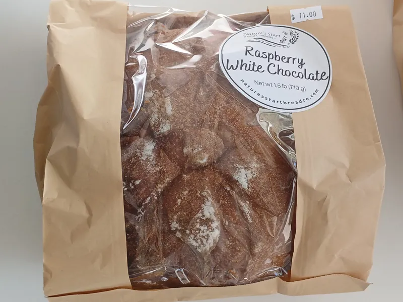 Sourdough Raspberry White Chocolate