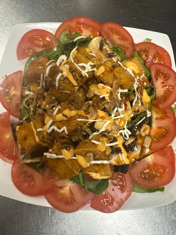A 10. ASIAN TOFU SALAD