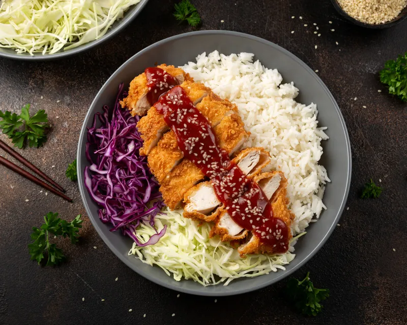 Chicken Katsu Curry Bowl