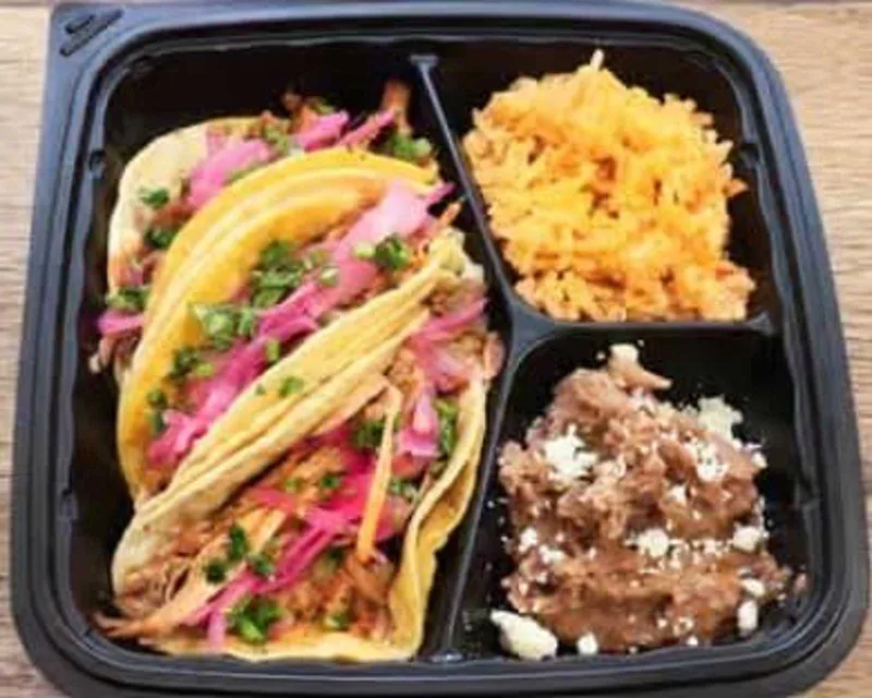 Smokin' Good Pork Taco Plate