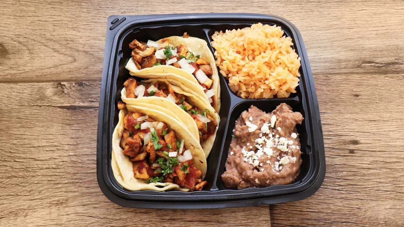 Chicken Asada Taco Plate