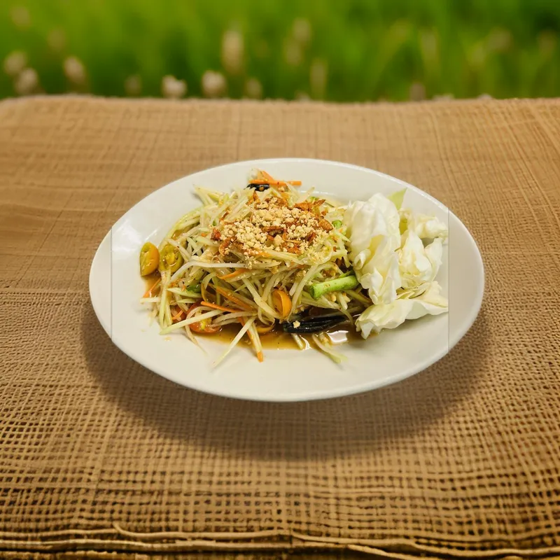 Vegan Thai Papaya Salad