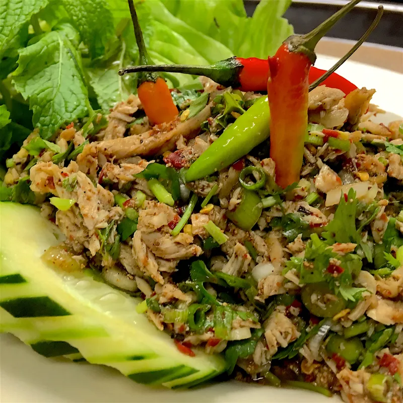 Larb Chicken - Thai Style